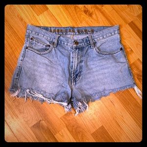 American Eagle Distressed Shorts
